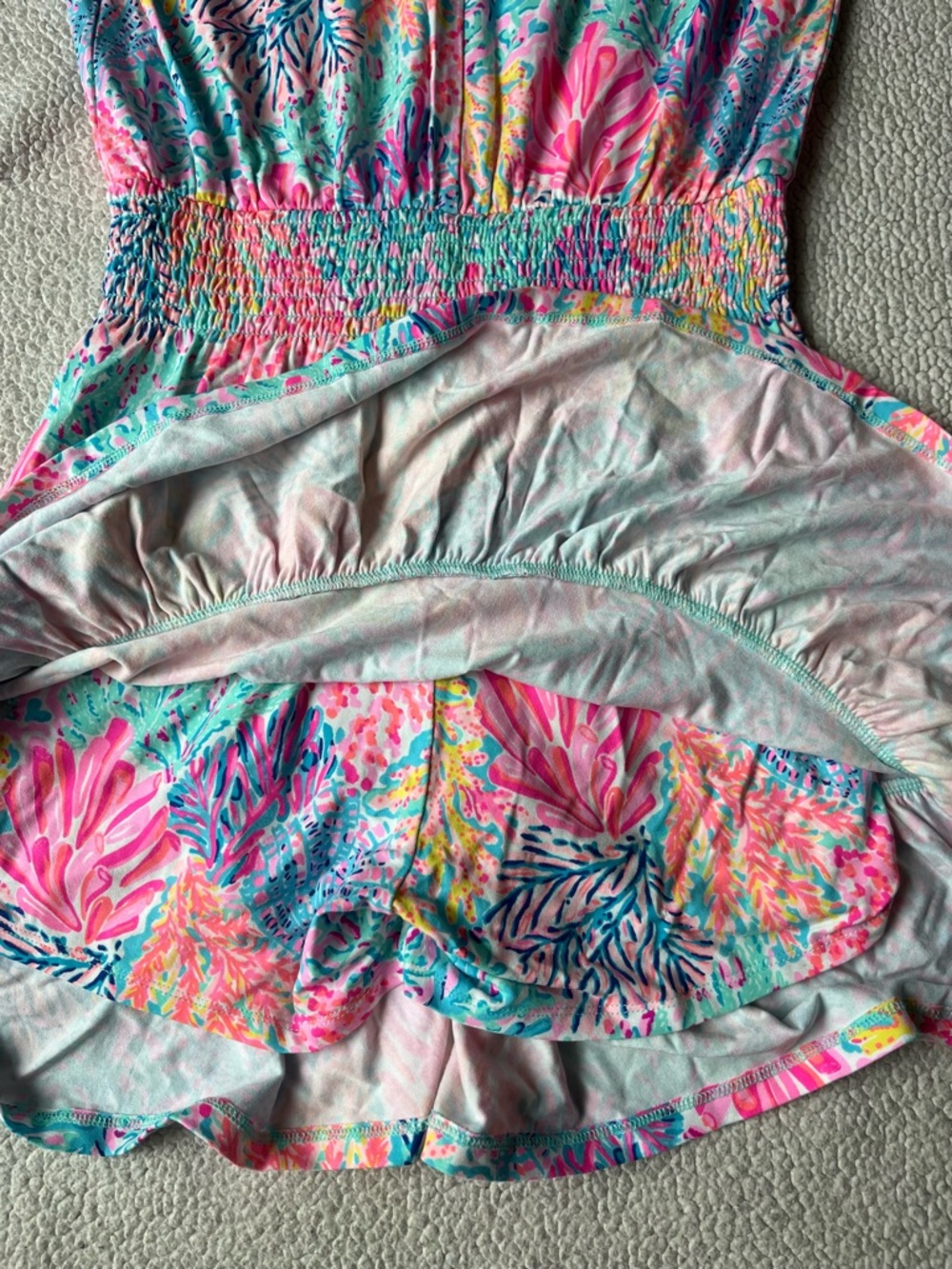 NWT LILLY PULITZER RAVI ROMPER MULTICOLOR WOMENS SMALL VIBRANT - Picture 5 of 8